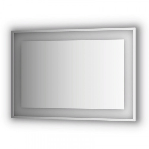 Зеркало Evoform Ledside 75х110 Сталь стекло