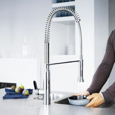 Смеситель для кухни Grohe K7 32950000 Хром латунь