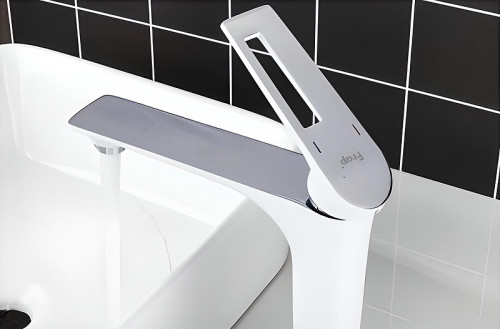 Смеситель для раковины Frap H52 F1052-54 Белый Хром