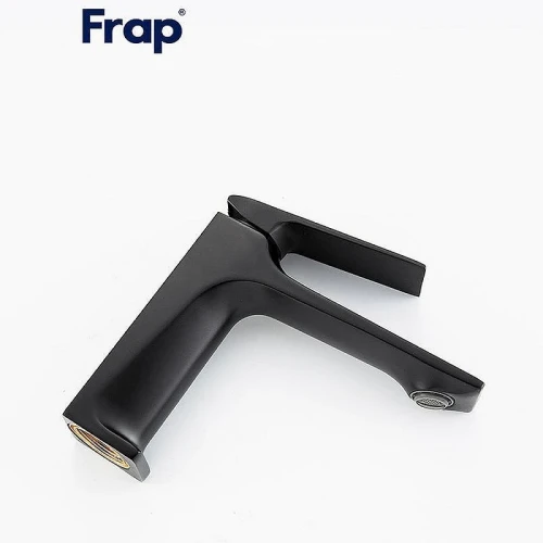 Смеситель для раковины Frap F10505-6 цвет Черный матовый