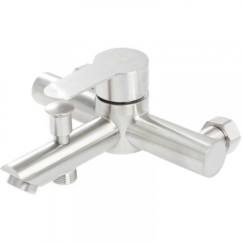 Смеситель для ванны Orange Steel M99-100ni Никель нержавеющая сталь на стену