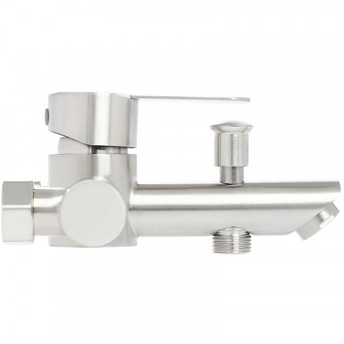 Смеситель для ванны Orange Steel M99-100ni Никель нержавеющая сталь на стену