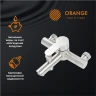 Смеситель для ванны Orange Steel M99-100ni Никель нержавеющая сталь на стену