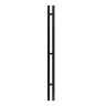 Электрический полотенцесушитель Terminus DUO 1200 4670078561893 цвет Черный матовый