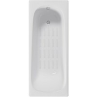 Чугунная ванна Delice Continental Limited Edition 165x70 DLR230644-AS без отверстий под ручки с антискользящим покрытием