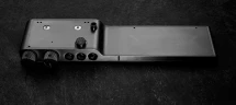 Душевая система Black&White Universe U7655GM 7655GM с термостатом Gun Metal латунь на стену