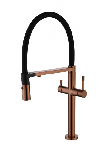 Смеситель для кухни Boheme Kitchen 115-BRB цвет Брашированная бронза