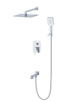 Душевая система Wonzon & Woghand Flex WW-88939072-CR цвет Хром