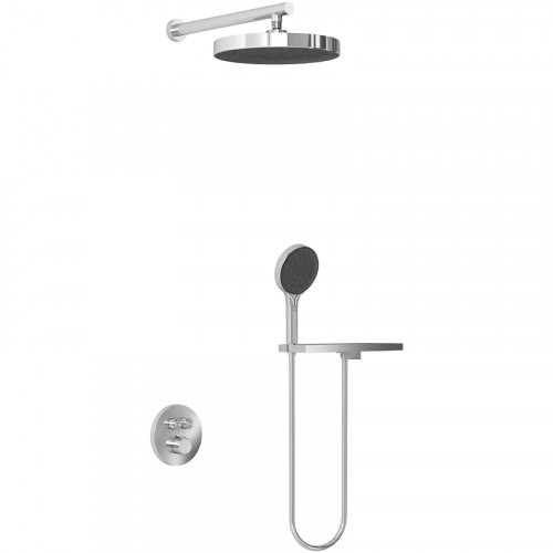 Душевая система Vincea Inspire VSFW-3I22MT2RCH с термостатом Хром латунь встраиваемый