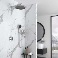Душевая система Vincea Inspire VSFW-3I22MT2RCH с термостатом Хром латунь встраиваемый