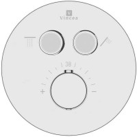 Душевая система Vincea Inspire VSFW-3I22MT2RCH с термостатом Хром латунь встраиваемый