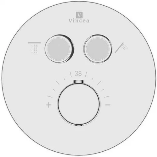 Душевая система Vincea Inspire VSFW-3I22MT2RCH с термостатом Хром латунь встраиваемый