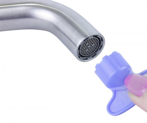 Смеситель для раковины Bronze de Luxe 1760'S 5530CC Хром матовый