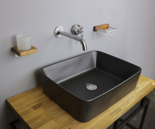 Смеситель для раковины Bronze de Luxe 1760'S 5530CC Хром матовый