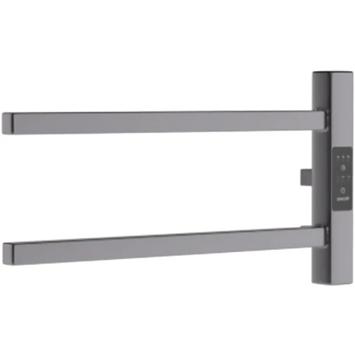 Электрический полотенцесушитель Melodia della vita Drumsticks Quadro Ferrum 40х18 П2 MTRDQF4018gt Графит