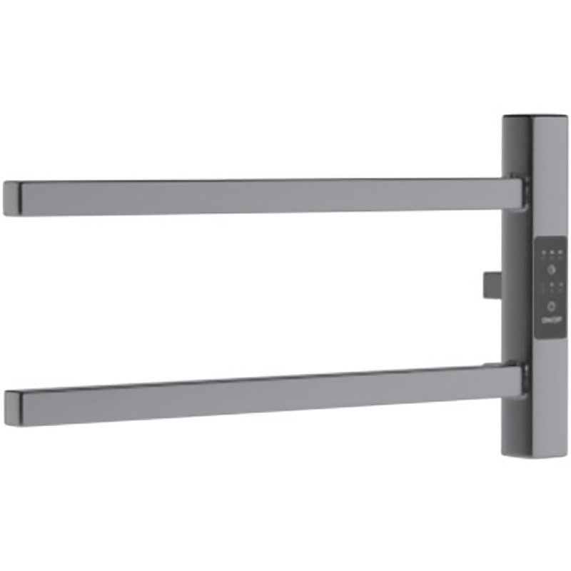 Электрический полотенцесушитель Melodia della vita Drumsticks Quadro Ferrum 40х18 П2 MTRDQF4018gt Графит