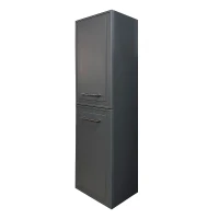 Шкаф пенал Azario Беллони 40 CS00098049 подвесной цвет Графит