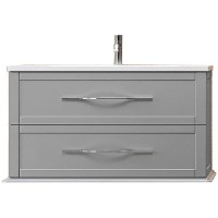 Тумба под раковину Cezares Tiffany 75 55242 подвесная Grigio Nuvola МДФ / ЛДСП