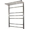 Водяной полотенцесушитель Melodia della vita Shelf Eco 50х80 П6 MTRSO5080 с полкой Полированная сталь