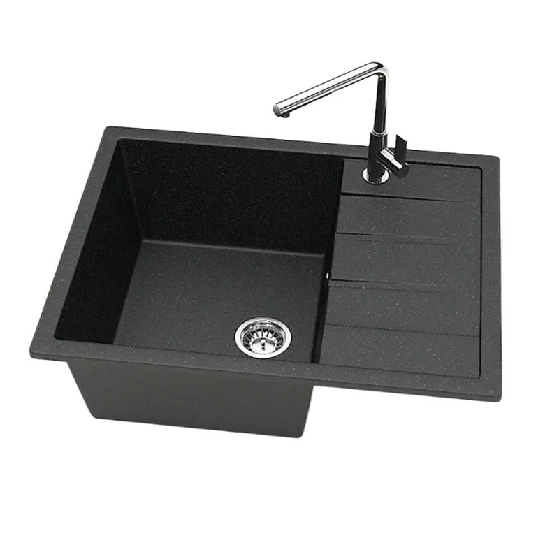 Кухонная мойка Maretti Kitchen MR645-BL цвет Черный