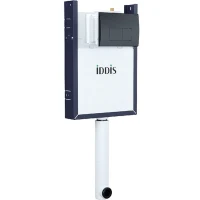 Смывной бачок Iddis Optima Home OPH0MBCi32K скрытого монтажа с Черной клавишей смыва нержавеющая сталь