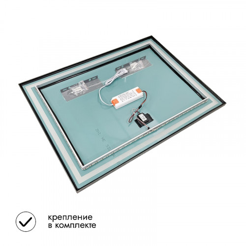 Зеркало Fixsen FX-2100G 80 с подсветкой цвет Золото-сатин с сенсорным выключателем и диммером