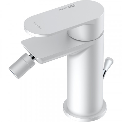 Смеситель для биде WasserKRAFT Mindel 8506 Белый латунь