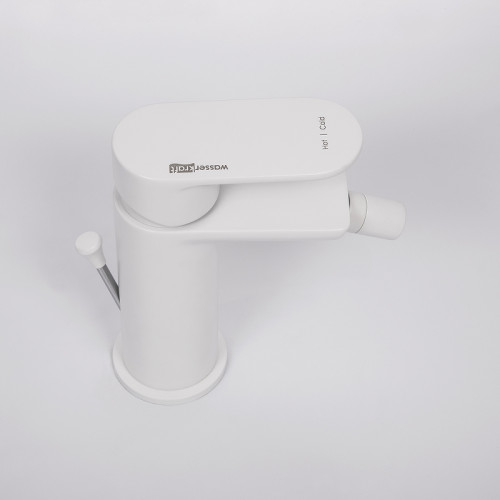 Смеситель для биде WasserKRAFT Mindel 8506 Белый латунь