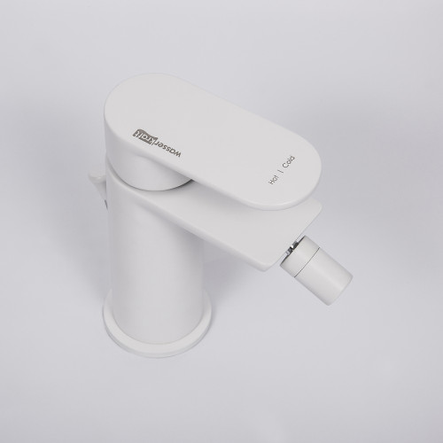 Смеситель для биде WasserKRAFT Mindel 8506 Белый латунь