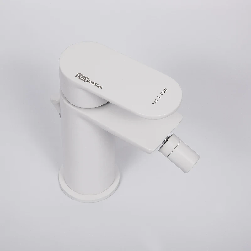 Смеситель для биде WasserKRAFT Mindel 8506 Белый латунь