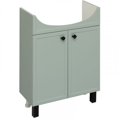 Тумба под раковину Runo Римини 65 00-00001273 Мята МДФ / ЛДСП