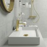 Раковина Deante Correo 60 CQR_AU6S Алебастр искусственный камень (литьевой мрамор) накладная