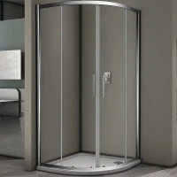 Душевой уголок Veconi Rovigo RV-07 90х90 RV07-90PL-01-19C3 профиль Хром стекло прозрачное