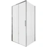 Душевой уголок Aquanet Pleasure Evo AE65-100x80-CT 100x80 324068 профиль Хром стекло прозрачное