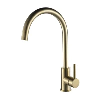 Смеситель для кухни Oliveeka KS OL-963002-BG цвет Золото матовое