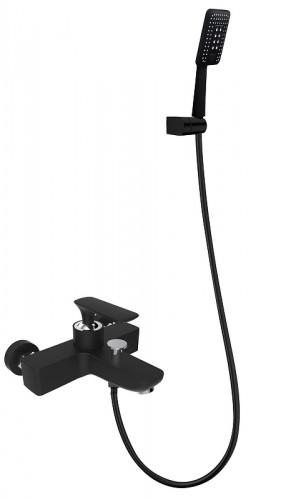 Смеситель для ванны AltroBagno Aperto 0211 NeOp цвет Черный матовый