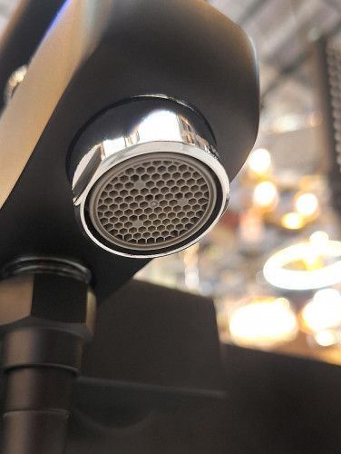 Смеситель для ванны AltroBagno Aperto 0211 NeOp цвет Черный матовый