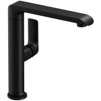 Смеситель для раковины Ravak Flat FL 016.20 X070174 Черный матовый латунь