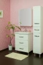 Тумба под раковину Sanflor Анкона 60 С0000002004 Белая МДФ / ЛДСП