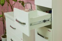 Тумба под раковину Sanflor Анкона 60 С0000002004 Белая МДФ / ЛДСП