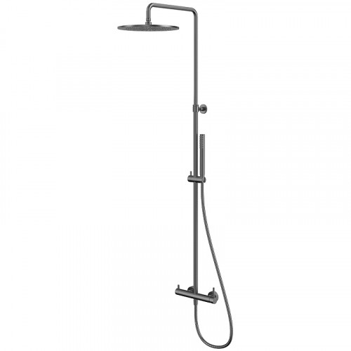 Душевая система Whitecross Y gunmetal Y1244GM Оружейная сталь латунь на стену