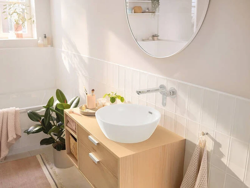 Смеситель для раковины Hansgrohe Rebris S 72528000 Хром латунь встраиваемый
