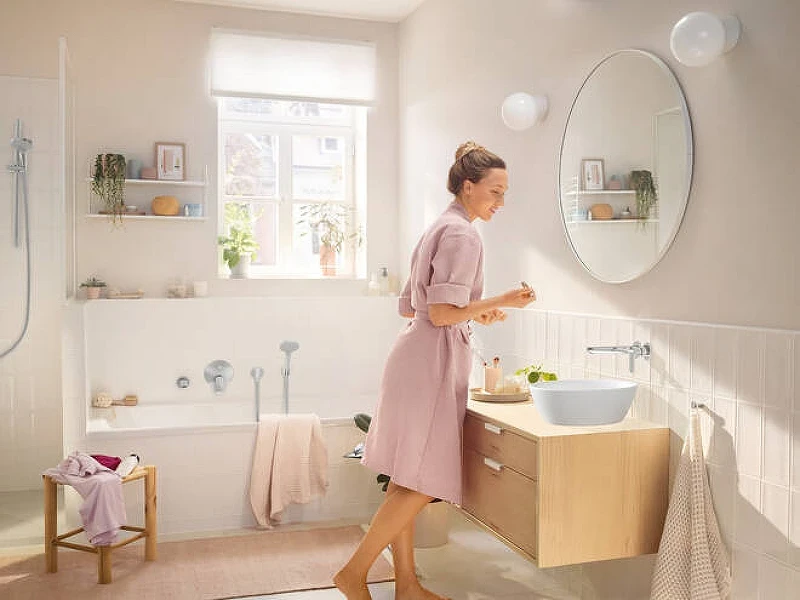 Смеситель для раковины Hansgrohe Rebris S 72528000 Хром латунь встраиваемый