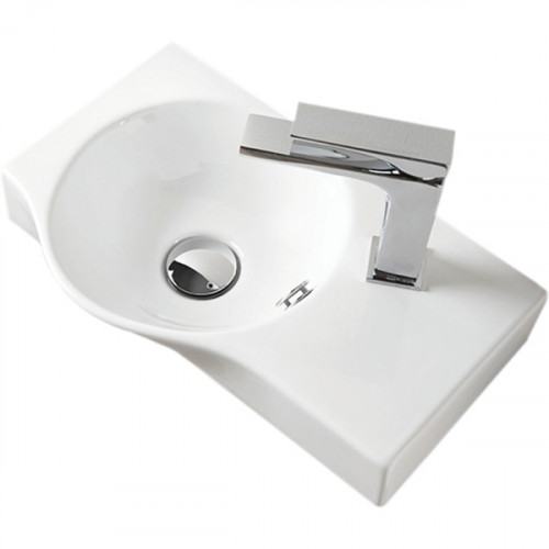 Раковина Artceram Union 43 LML001 01 00 Белая фарфор подвесная, накладная