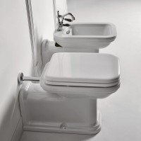 Биде Kerasan Waldorf 4120K1bi/cr*1 Белое