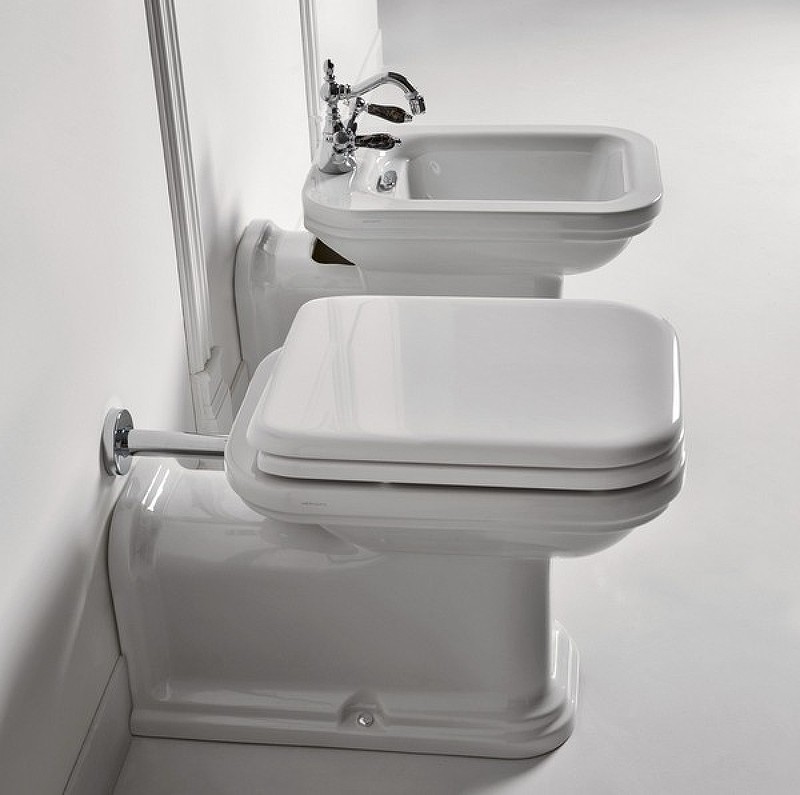 Биде Kerasan Waldorf 4120K1bi/cr*1 Белое