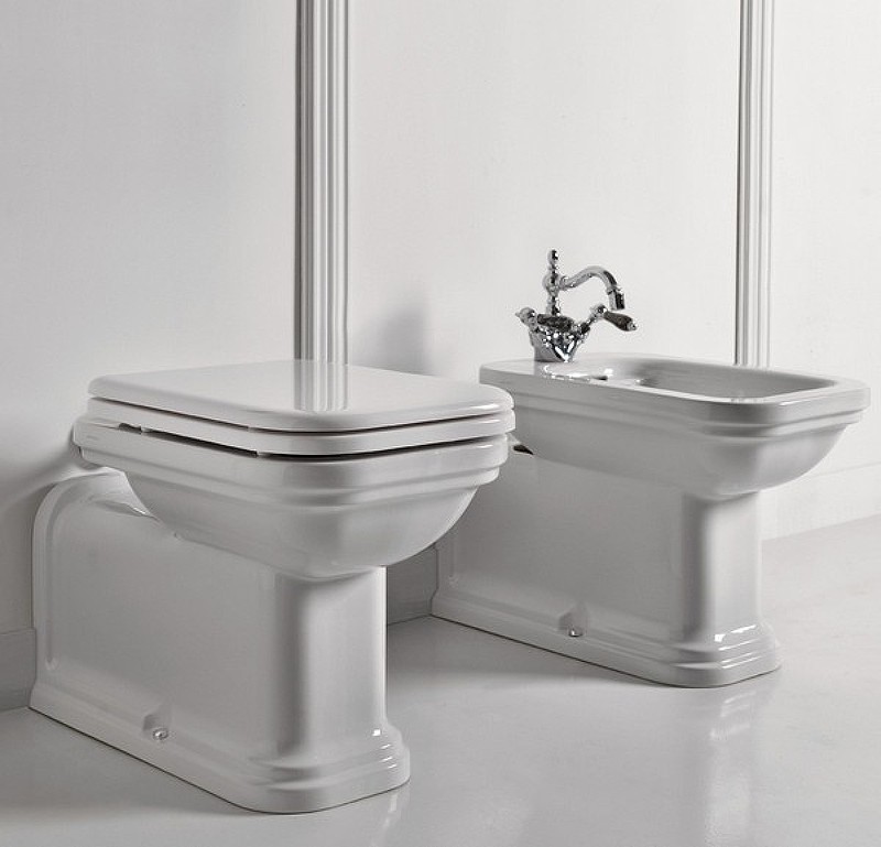 Биде Kerasan Waldorf 4120K1bi/cr*1 Белое