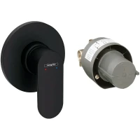 Смеситель для душа Hansgrohe Rebris S 72648670 Черный матовый латунь встраиваемый