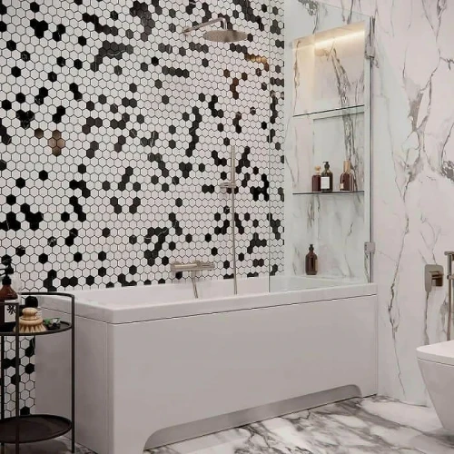 Смеситель для ванны Ramonsoler Alexia 363901DNC с термостатом Никель брашированный