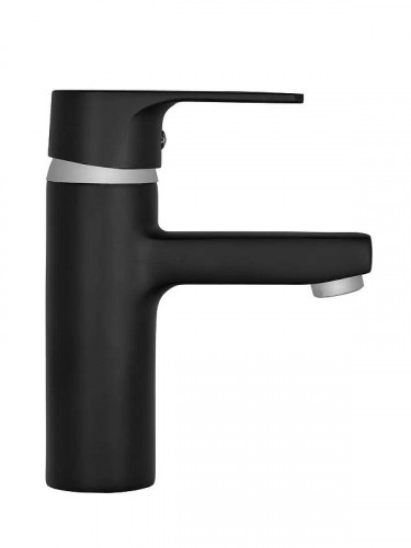 Смеситель для раковины Wisent WP1030-6 цвет Черный матовый